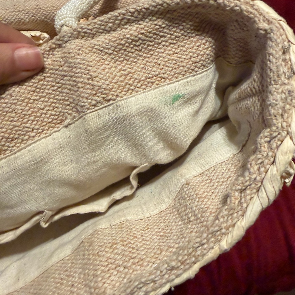 Floral Beige Tote Bag - Picture 4 of 6
